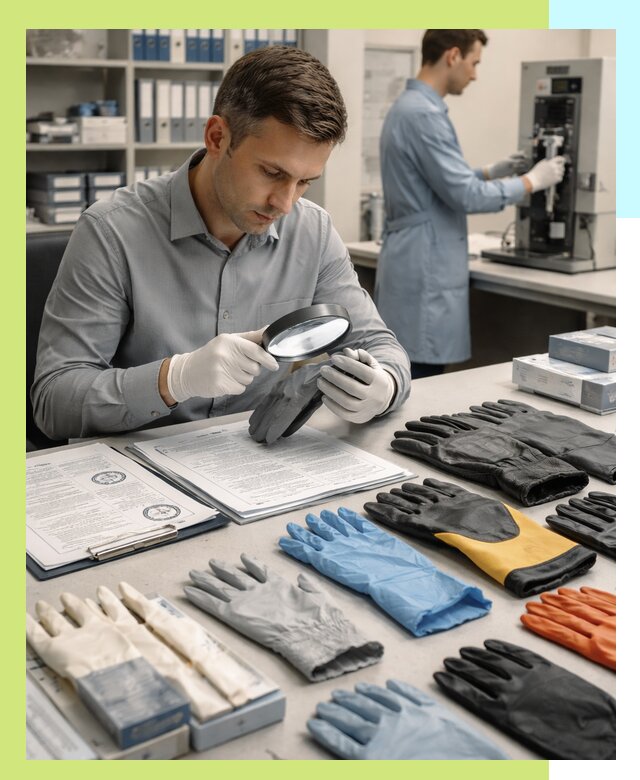 Сертификация перчаток и средств защиты продукции в Уссурийске