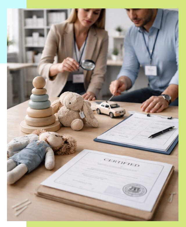 Сертификация игрушек в Уссурийске от 12372 р. | Алешин-Сср