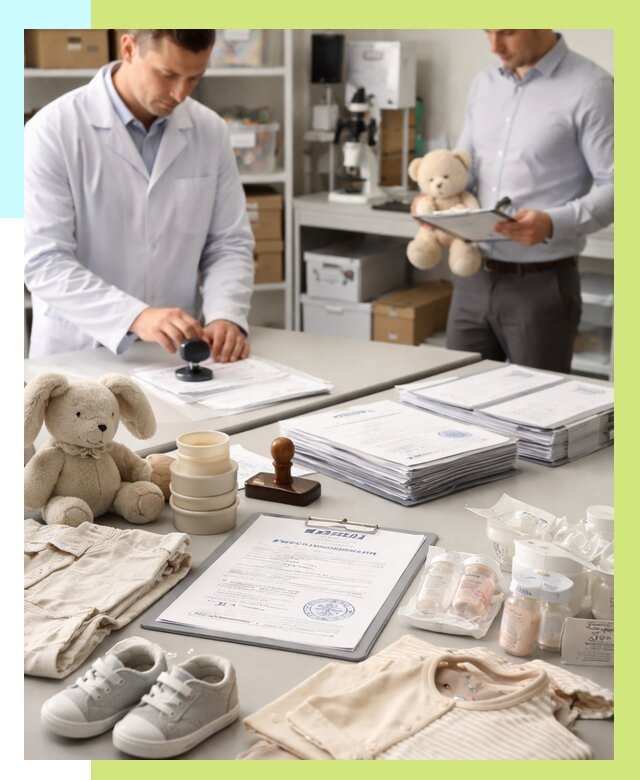 Сертификация детских товаров в Уссурийске от 15465 р. | Алешин-Сср