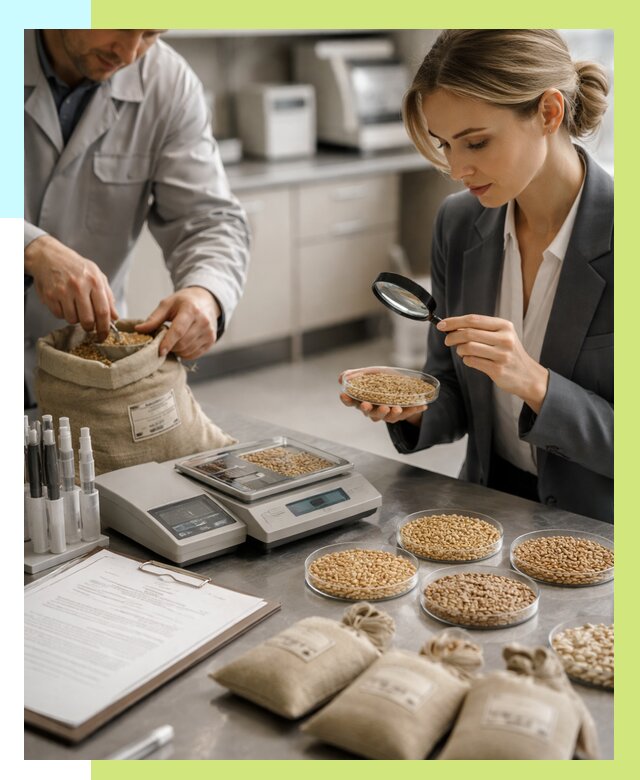 Сертификация зерна в Уссурийске по цене от 15465 р. | Алешин-Сср