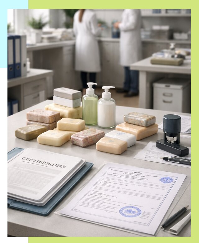 Сертификация мыла и сертификат на мыло в Уссурийске от 12372 | Алешин-Сср