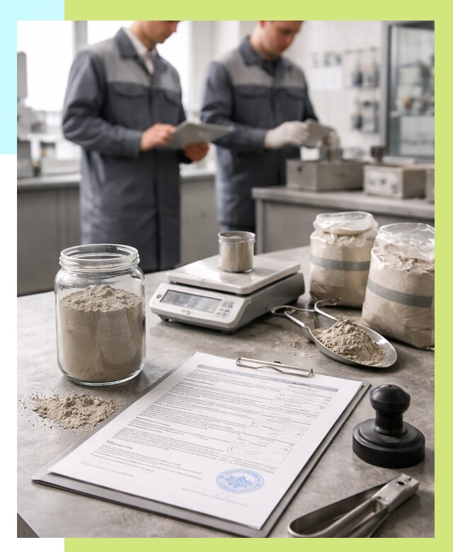 Сертификация цемента в Уссурийске от 20620 р. | Алешин-Сср