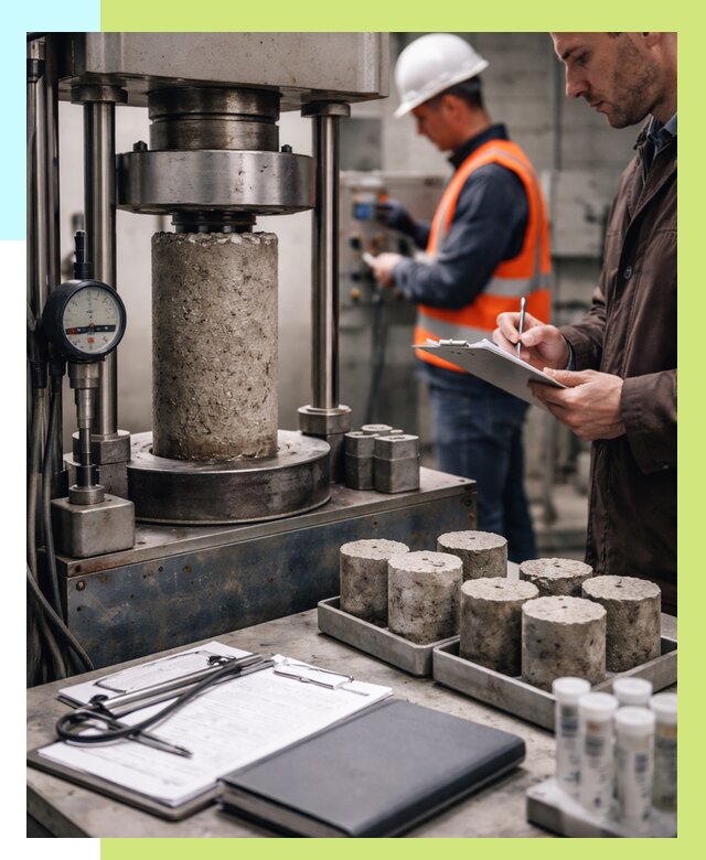 Сертификация бетона в Уссурийске от 30930 р. сертификат | Алешин-Сср