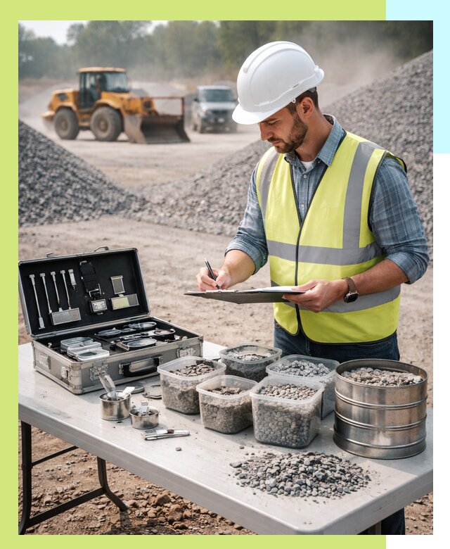 Сертификация щебня в Уссурийске по ГОСТу и техническим требованиям