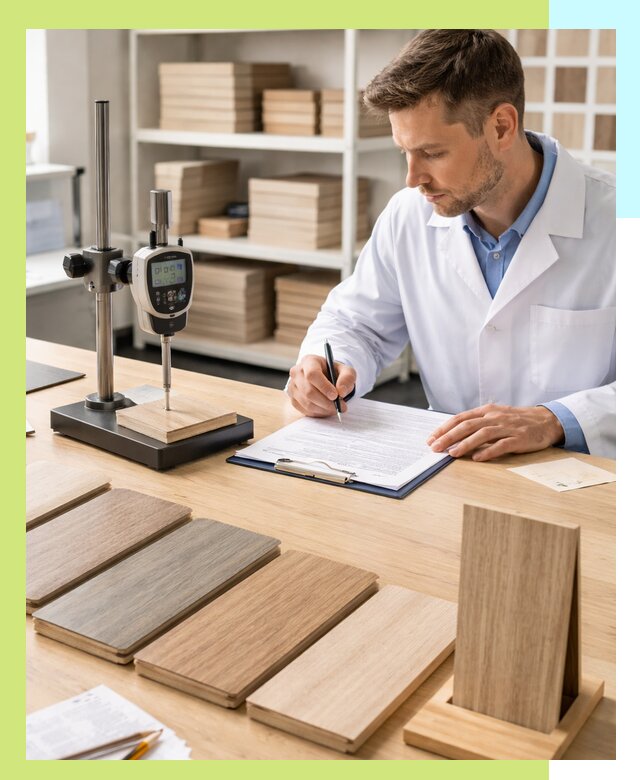 Сертификация ламината с испытаниями и оформлением документов в Уссурийске