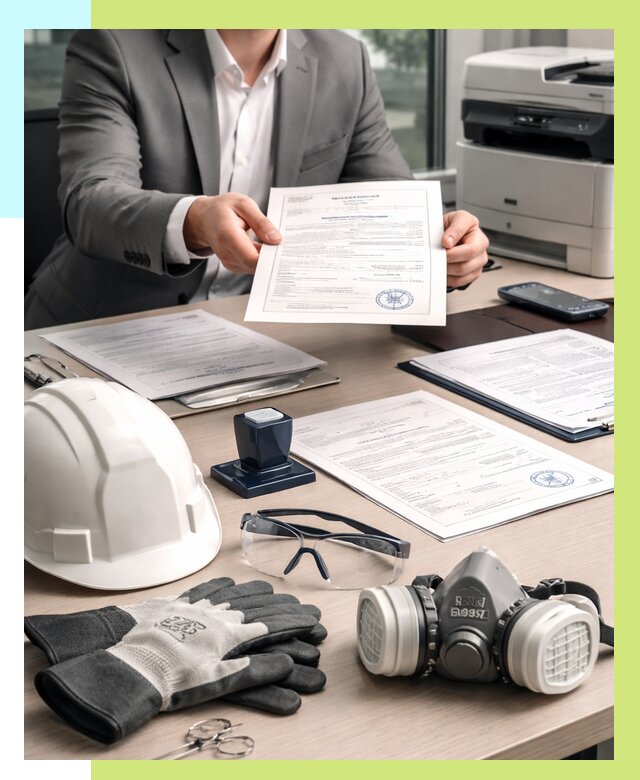 Сертификация СИЗ в Уссурийске от 15465 р. | Алешин-Сср оформить