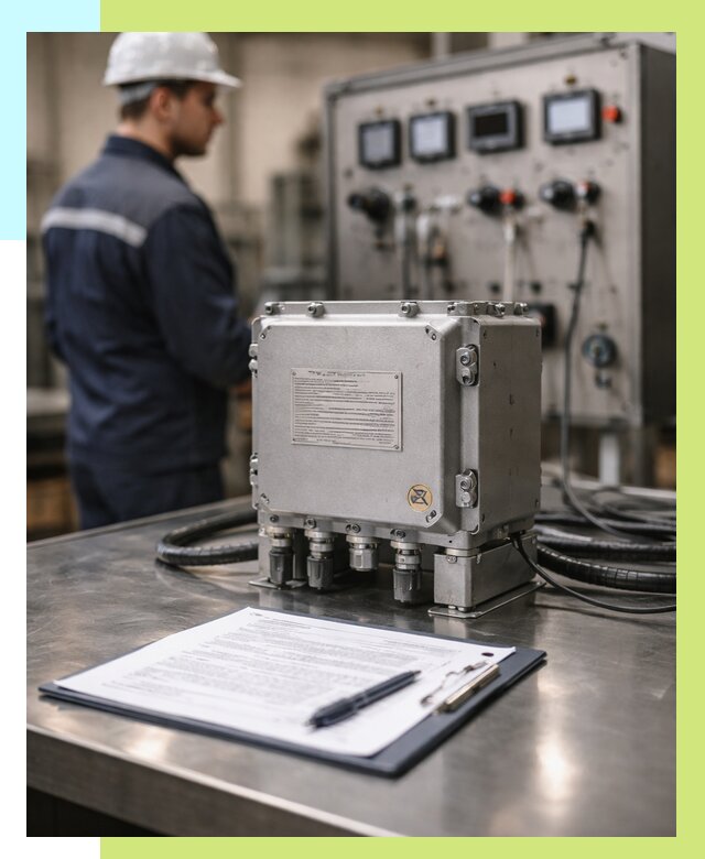 Сертификация взрывозащищенного оборудования в Уссурийске от 36085 р. | Алешин-Сср