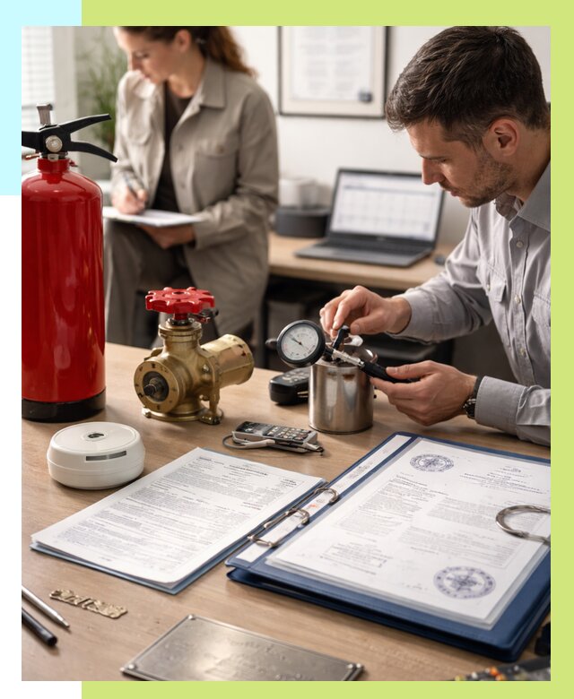 Сертификация пожарного оборудования в Уссурийске от 15465 р.|Алешин-Сср