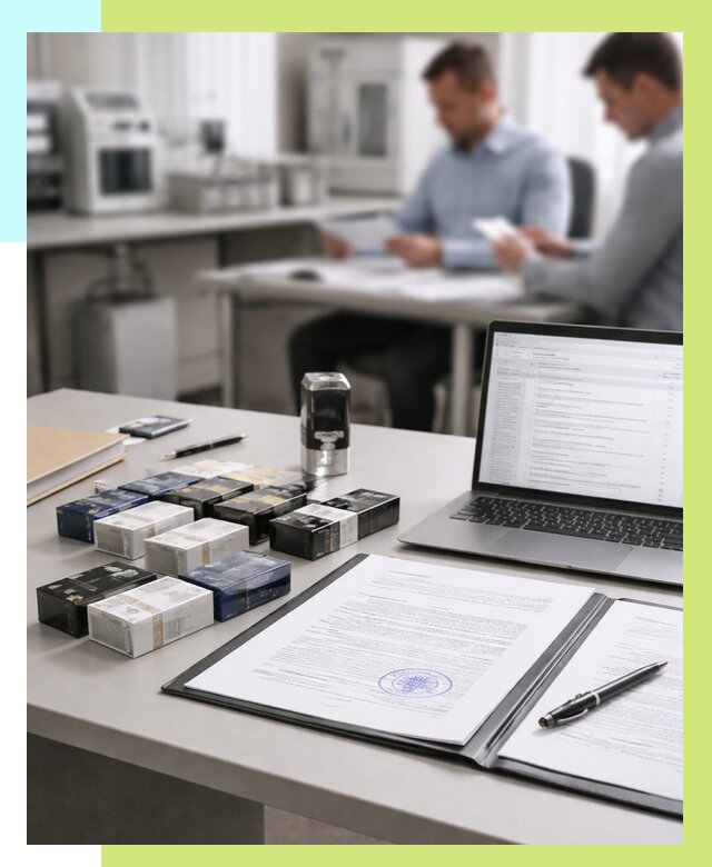 Сертификация сигарет под ключ в Уссурийске от 46395 р. | Алешин-Сср