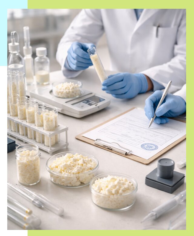 Сертификация творога в Уссурийске от 12372 р. под ключ | Алешин-Сср