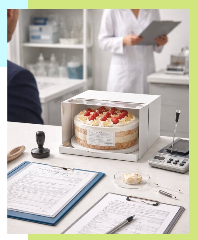 Сертификация тортов в Уссурийске от 9279 р. заказать | Алешин-Сср