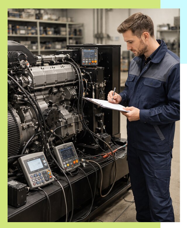 Сертификация дизельных генераторов и их оборудования в Уссурийске