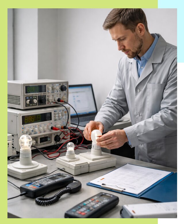 Сертификация ламп и светильников в Уссурийске по нормативам