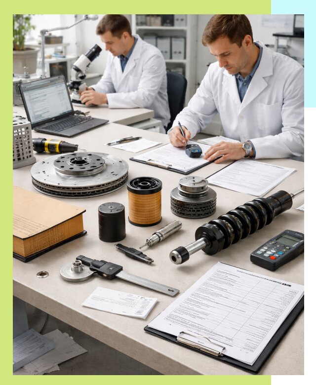 Сертификация автозапчастей и комплектующих в Уссурийске по ГОСТ