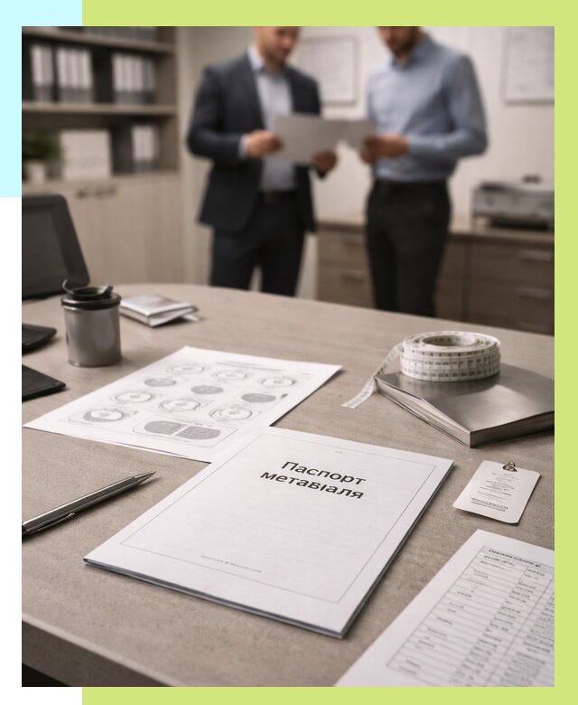 Паспорт материала и качества в Уссурийске от 4640 р. | Алешин-Сср