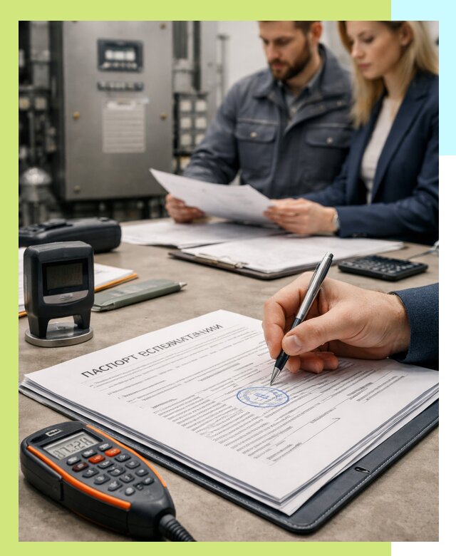 Оформление паспорта эксплуатации оборудования в Уссурийске