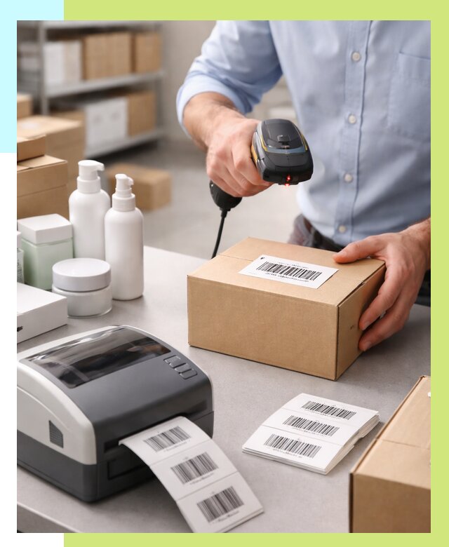 Штрихкодирование продукции в Уссурийске от 4640 р. | Алешин-Сср