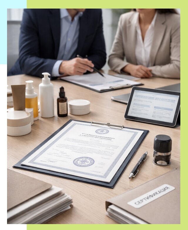 Сертификат на товар в Уссурийске от 7733 р. быстро | Алешин-Сср