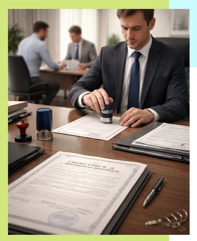 Оформление свидетельства о государственной регистрации в Уссурийске