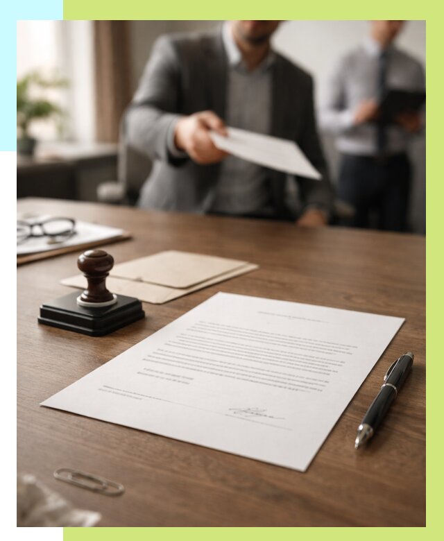 Отказное письмо по сертификации в Уссурийске от 3609 р. | Алешин-Сср