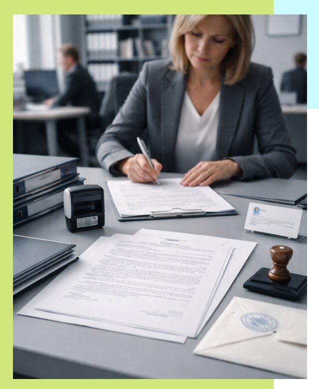 Оформление отказного письма для продукции и оборудования в Уссурийске