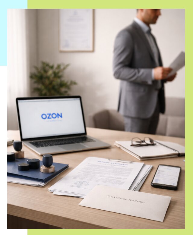 Отказное письмо для Ozon в Уссурийске от 3609 р. | Алешин-Сср