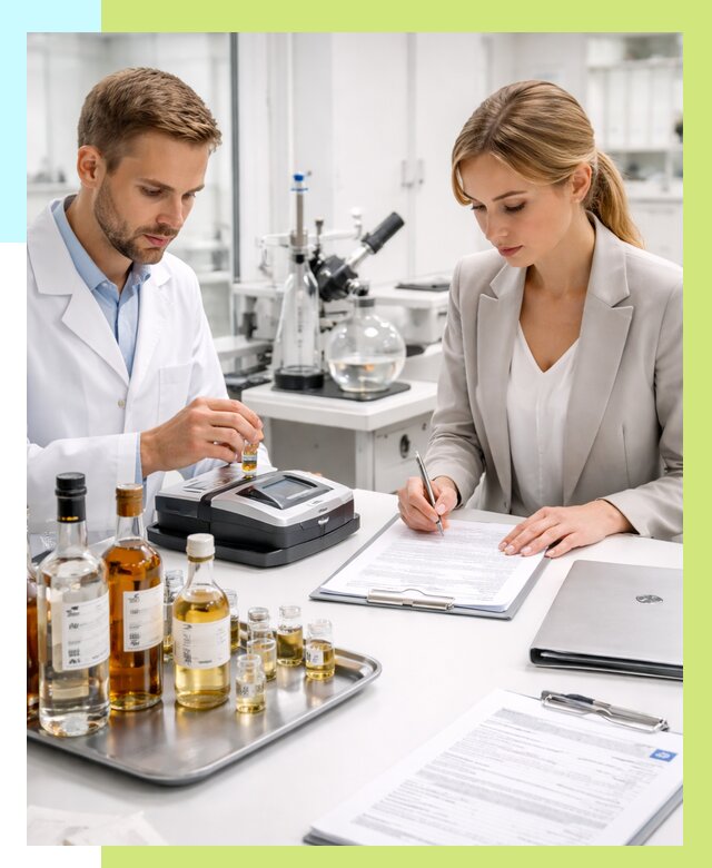 Заключение о спиртосодержании в Уссурийске, от 5155 р., Алешин-Сср