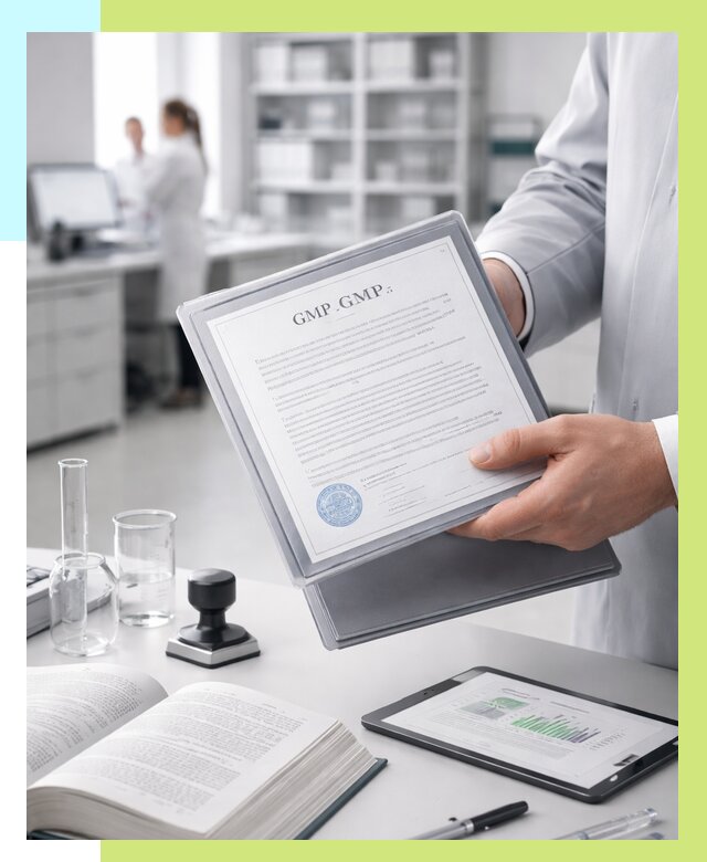 Сертификат GMP в Уссурийске под ключ от 87635 р. | Алешин-Сср