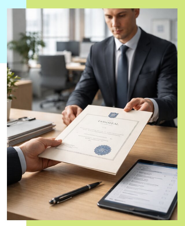 Сертификат ISO 30301 в Уссурийске от 36085 р. | Алешин-Сср - под ключ