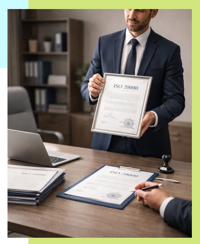 Сертификат ISO 20000 в Уссурийске под ключ от 123720 р., Алешин-Сср