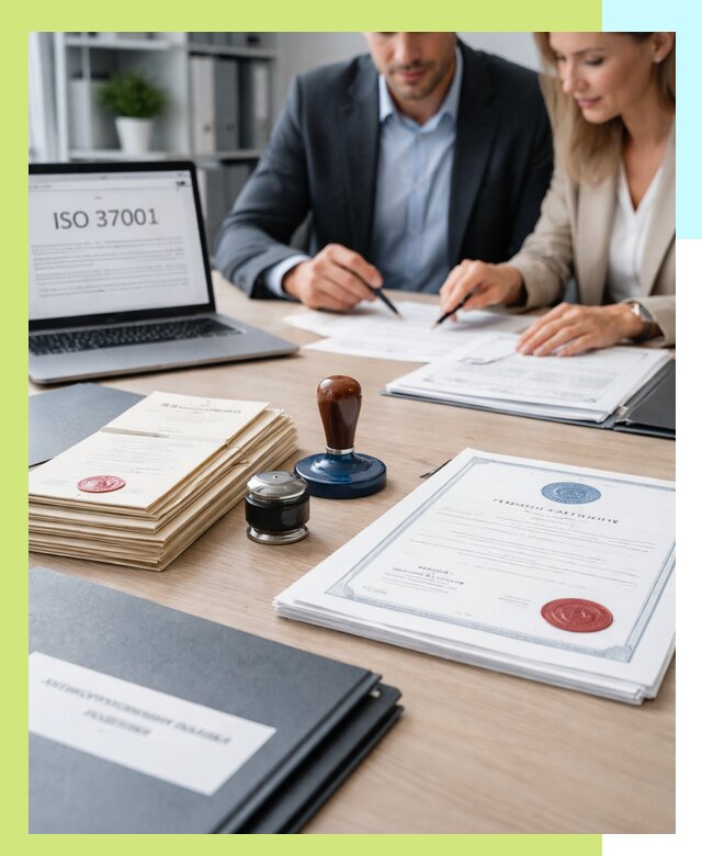 Получение сертификата ISO 37001 по системе борьбы с коррупцией в Уссурийске